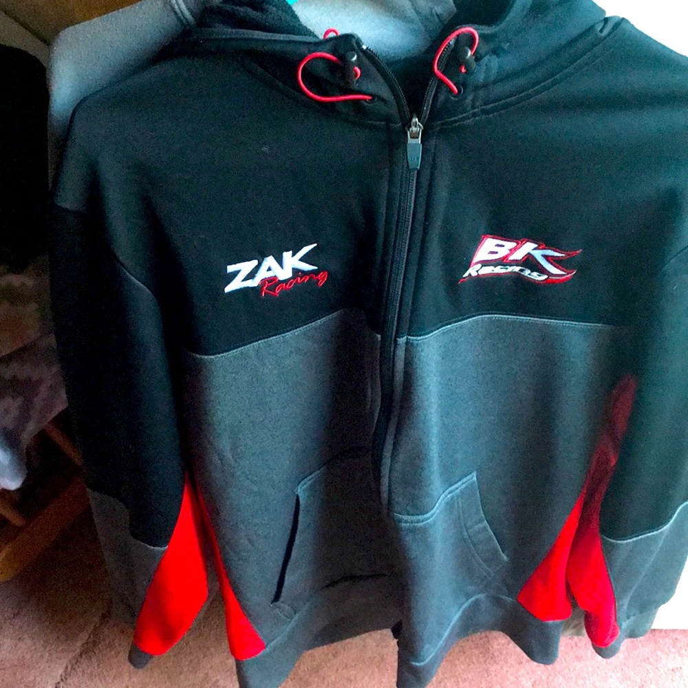 Bk Racing Zac Racing Matt Dibenedetto Team Issued Hooded Jacket